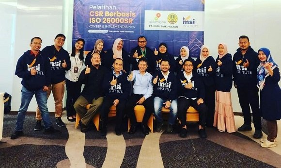PT Bumi Siak Pusako Gelar Pelatihan CSR Berbasis ISO 26000SR