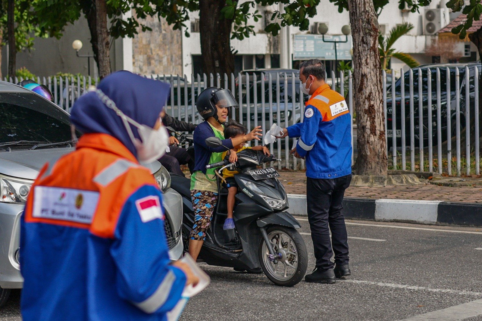 Program BSP Peduli : Salurkan 20 Ribu Masker untuk Masyarakat.
