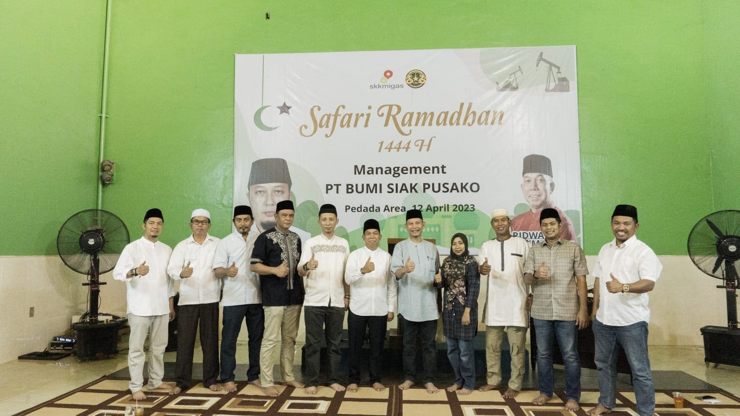 Bumi Siak Pusako Bagi 850 Paket Ramadhan di Pedada Siak
